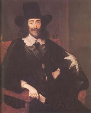 Edward Bower Charles I at his Trial (mk25) Norge oil painting art